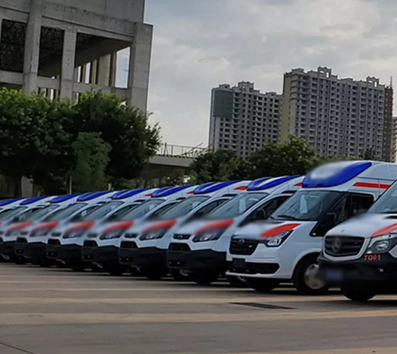 方正县服务车队展示