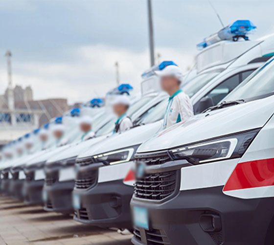 方正县服务车队展示